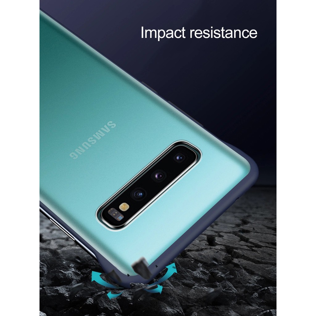 Ốp lưng Samsung S10 Plus / S23 Ultra / Note 10 Pus nhám mờ siêu mỏng không bo viền chống bám bẩn