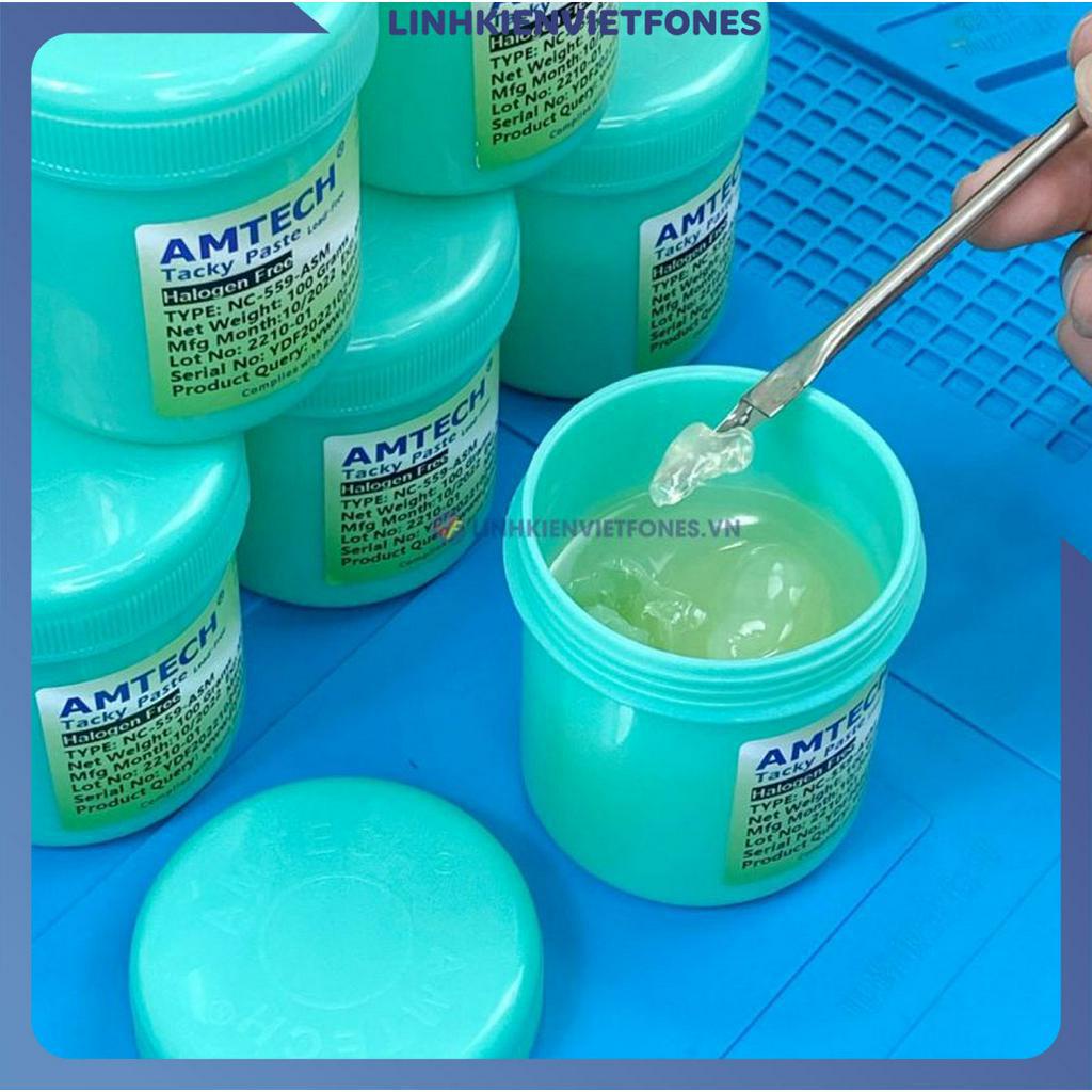 Mỡ hàn, keo hàn cao cấp AMTECH NC-559-ASM, chống độc tố chính hãng