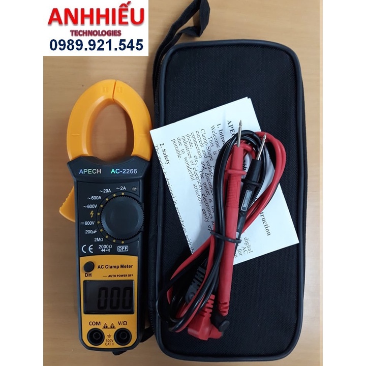 Apech AC-2266 ampe kìm đo dòng điện ac APECH AC 2266