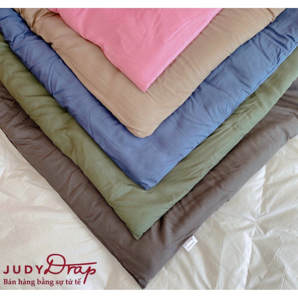 Bộ Drap 5 Món Vải Mát Lạnh Cao Cấp Màu Nâu Hạt Dẻ Judy Drap