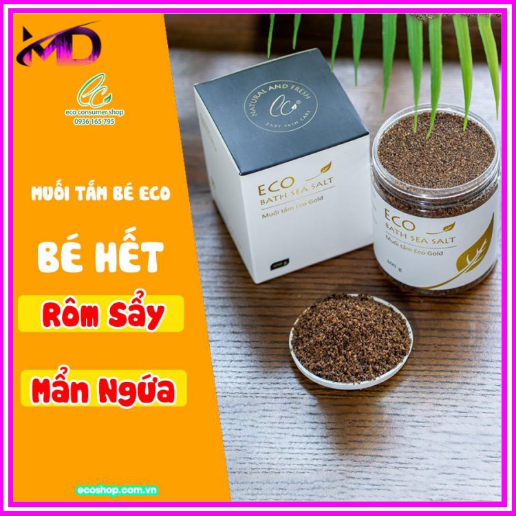 (COMBO 2) MUỐI TẮM THẢO DƯỢC GOLDECO 400G - AN TOÀN TUYỆT ĐỐI- LÀM SẠCH, KHÁNG KHUẨN, GIẢM MẨN NGỨA, RÔM SẢY, MỤN