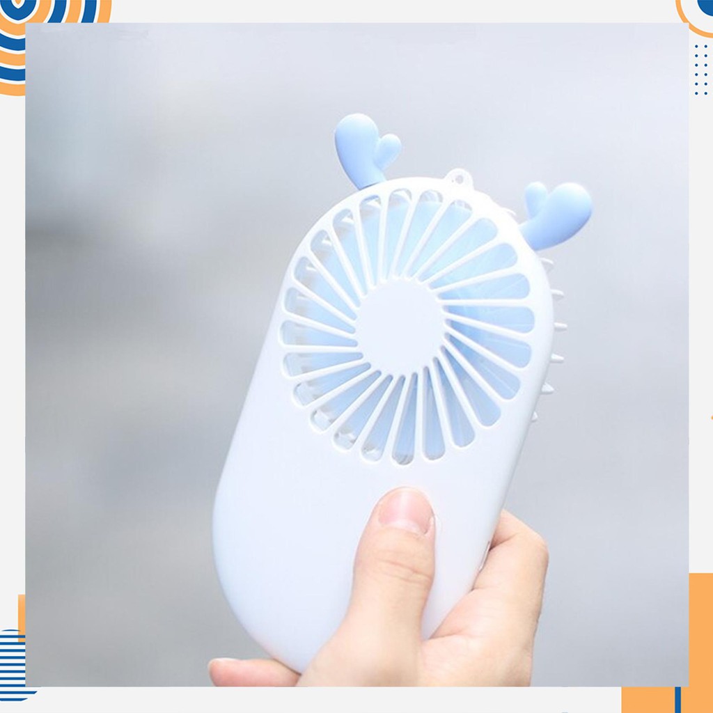 [ Có Video ] Quạt Cầm Tay Mini Pocket Fan Chính Hãng [ Full Box + Phụ Kiện] | BigBuy360 - bigbuy360.vn