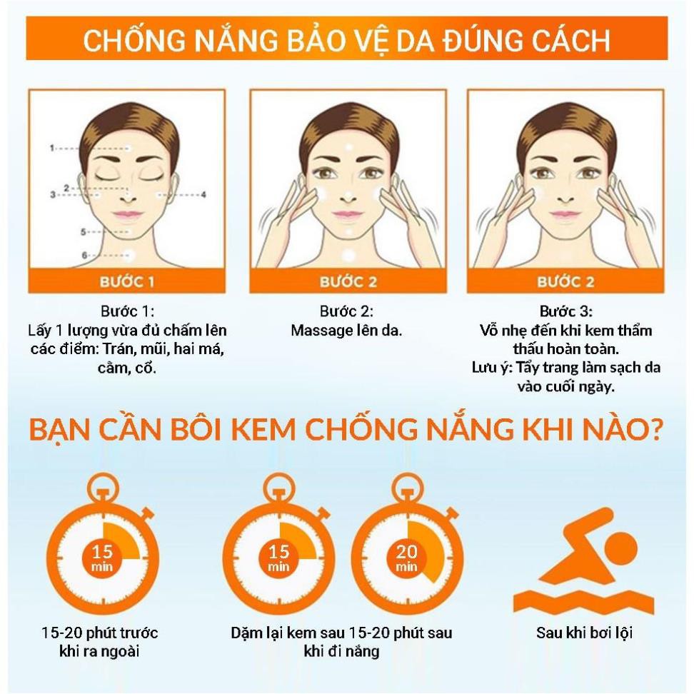 Kem Chống Nắng Vật Lý Bảo Vệ Toàn Diện Lasenta Sun Out Face SPF 50 PA+++ Chống Trôi, Dưỡng Trắng Lên Tone Da