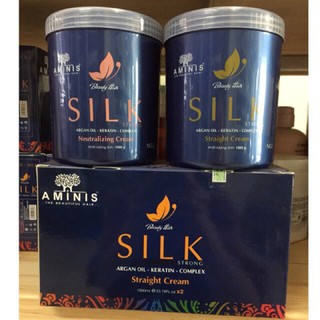 thuốc ép tóc silk aminis