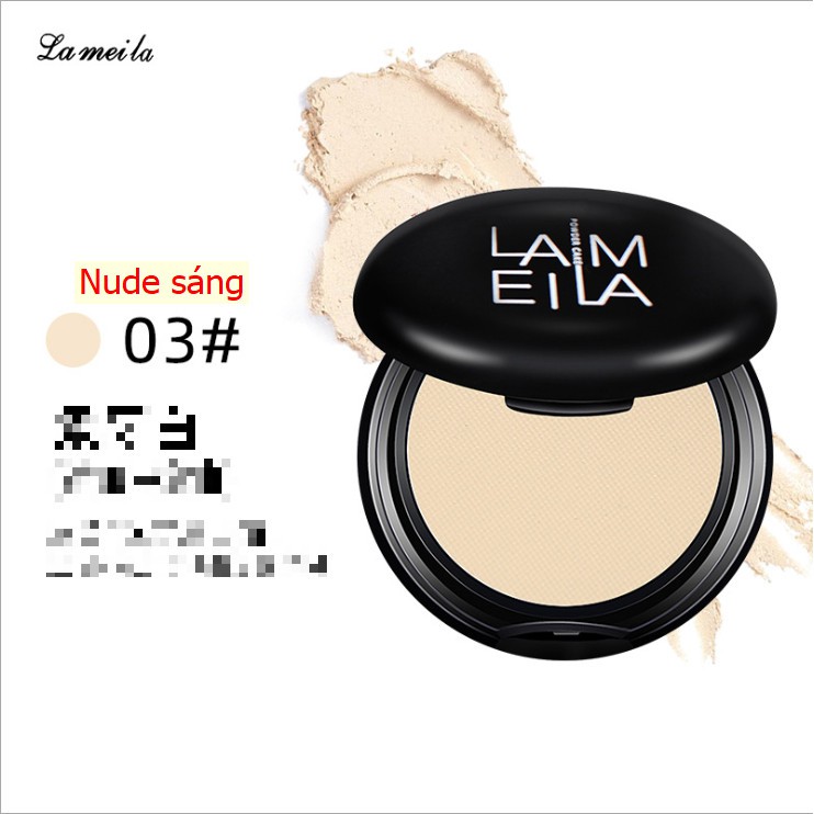 HOT  Phấn Nền TRÒN MÀU SẮC Lameila nội địa lâu trôi che phủ tốt phấn phủ nén trang điểm makeup powder