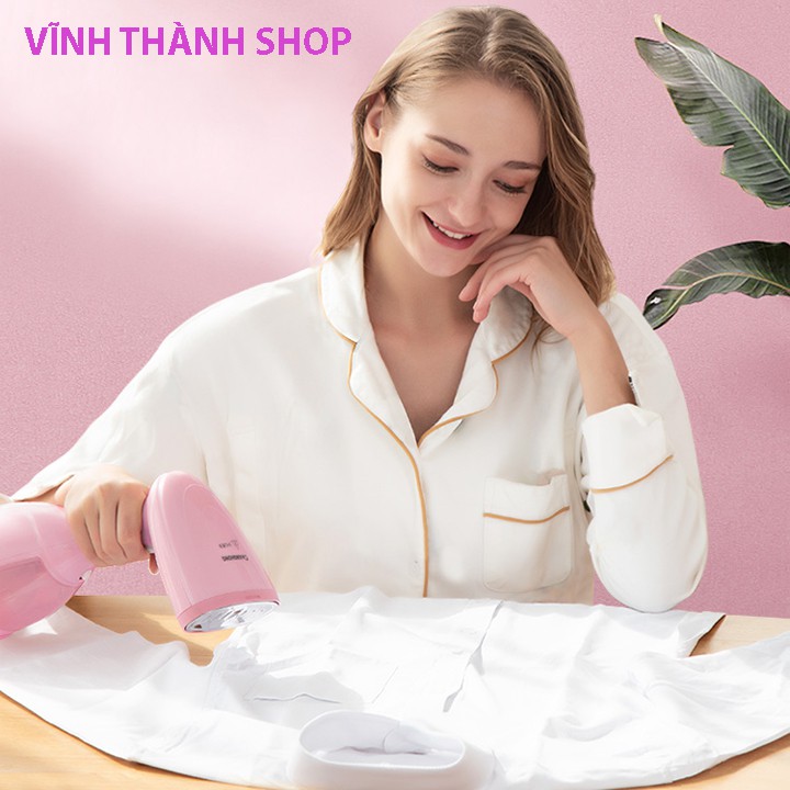 Bàn Là Hơi Nước Cầm Tay - Bàn Ủi Hơi Nước Thiết Kế Nhỏ Gọn Thích Hợp Mang Đi Du Lịch Công Suất 1500W