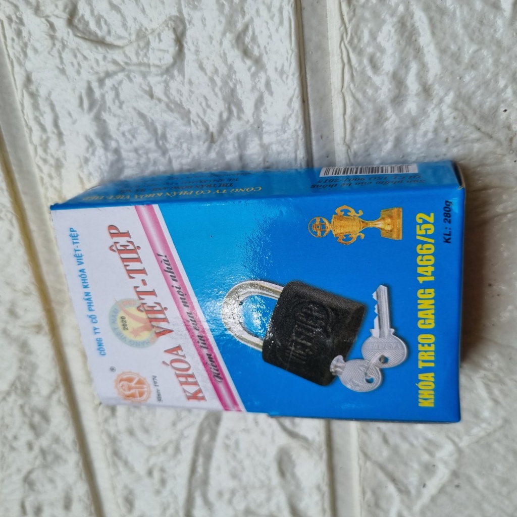 Khóa treo gang việt tiệp 1466/63-1466/52-1466/45-1466/38 chuẩn hàng công ty chính hãng