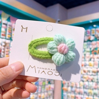[Handmade Crochet] Kẹp tóc len