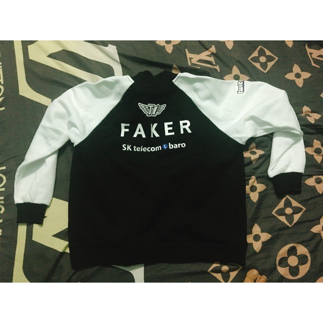 [HÀNG ORDER] ÁO KHOÁC SKT T1 MÀU ĐEN GIẢI LCK 2019