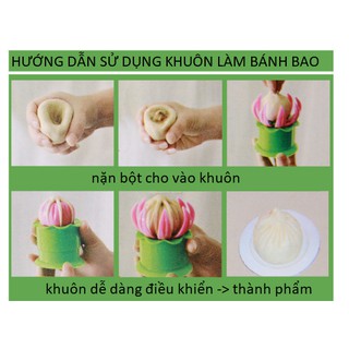 2 khuôn làm bánh bao