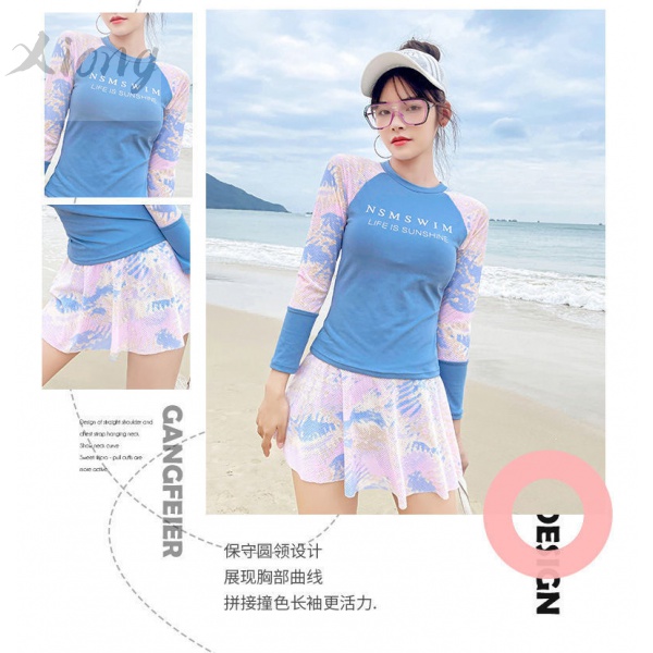 Bộ Đồ Bơi Hai Mảnh Phong Cách Hàn Quốc Cho Nữ | BigBuy360 - bigbuy360.vn