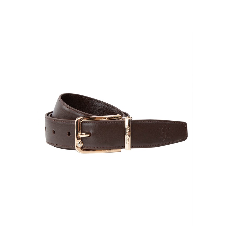 Thắt lưng nam da bò đầu kim , chất liệu 100% da thật John Henry - BE22SS11-HL