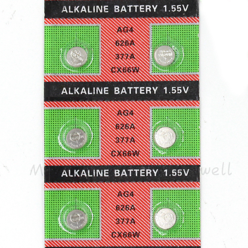 Pin Akaline A4 626a 377a Cx66W Bt2024-35 thay thế cho đồng hồ tiện dụng