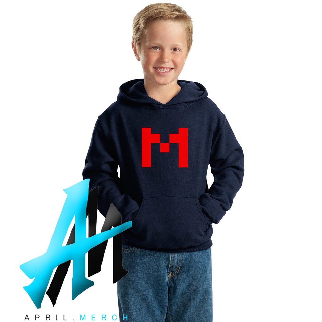 Áo Hoodie In Hình Game Minecraft Độc Đáo Cho Bé Từ 4-9 Tuổi