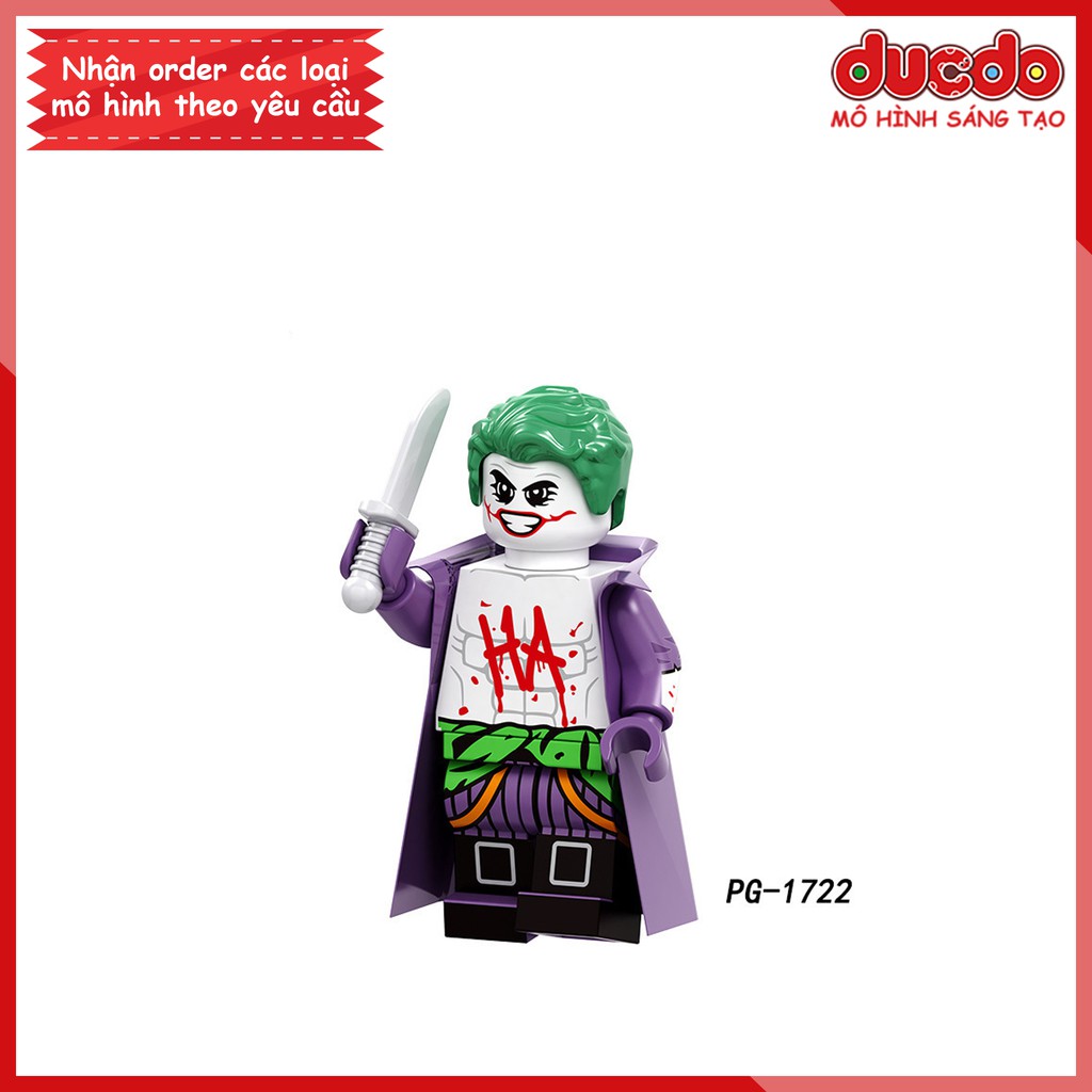 Minifigures các nhân vật - Đồ Chơi Lắp Ghép Xếp Hình Mini Mô hình Batman Iron Man POGO PG 8196