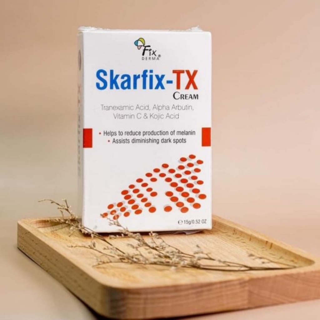 Kem Dưỡng Trắng Da Mặt Fixderma Skarfix TX Mờ Thâm Nám Tàn Nhang 15g Tranexamic Acid 2% Hàng Chính Hãng | Naturalyou.vn