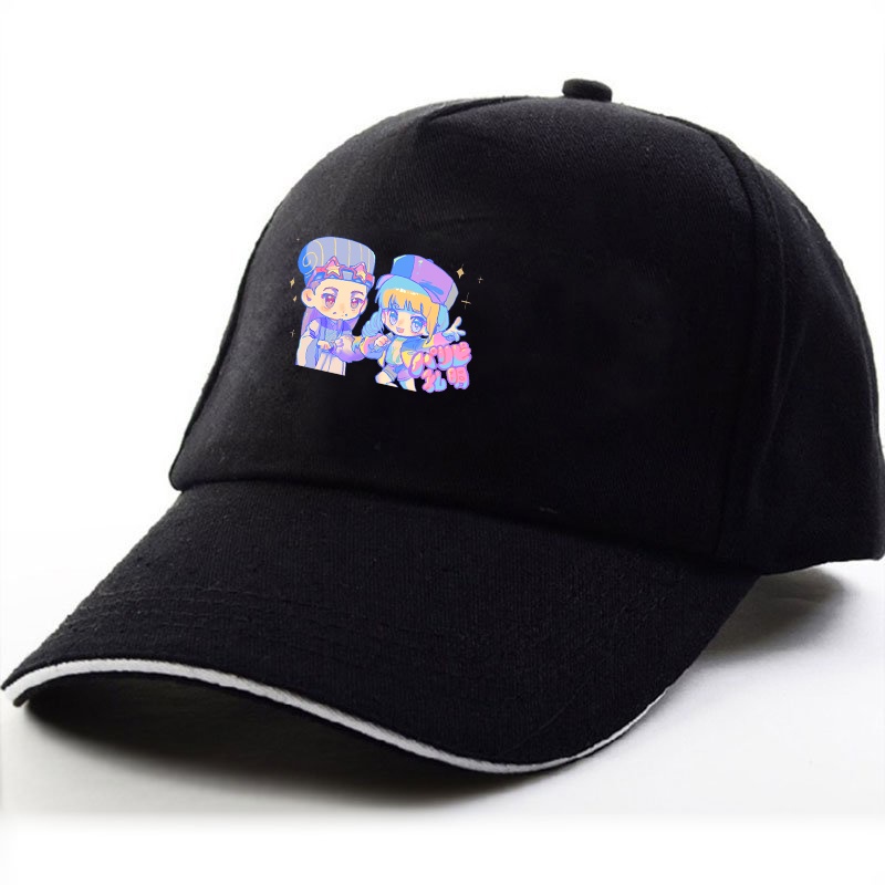 Mũ lưỡi trai in hình KHỔNG MINH THÍCH ĐI QUẨY xinh xắn thời trang phong cách anime chibi cá tính