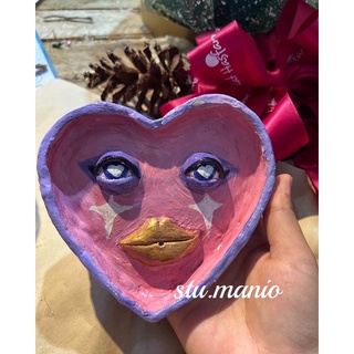 Khay đất sét handmade