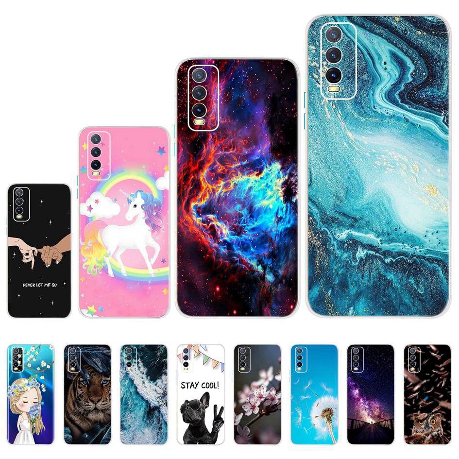 Ốp Điện Thoại Silicon Thời Trang Chống Rơi Cho Vivo Y20 Y20I Vivo Y 20 Y 20i V2027 V2029 Vivoy20