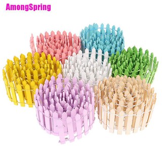 Nền kinh tế✄ Hàng Rào Gỗ Nhỏ 100*5Cm Trang Trí Cho Nhà Búp Bê Diy