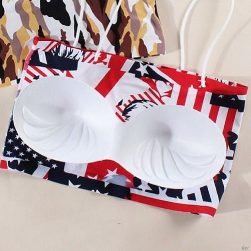 Áo Ống Không Dây In Họa Tiết Quyến Rũ Dành Cho Nữ