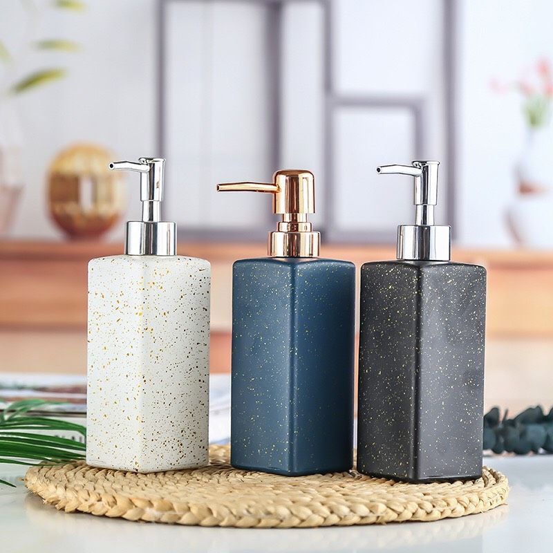 Chai vòi nhấn đựng nước rửa tay, dầu gội, sữa tắm sang trọng