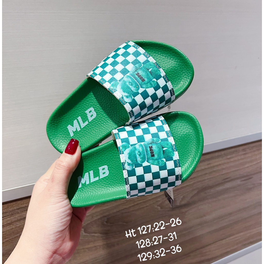 % ẢNH THẬT - Dép MLB loại 1 siêu nhẹ êm chân có chống trơn cho bé sz 22-36