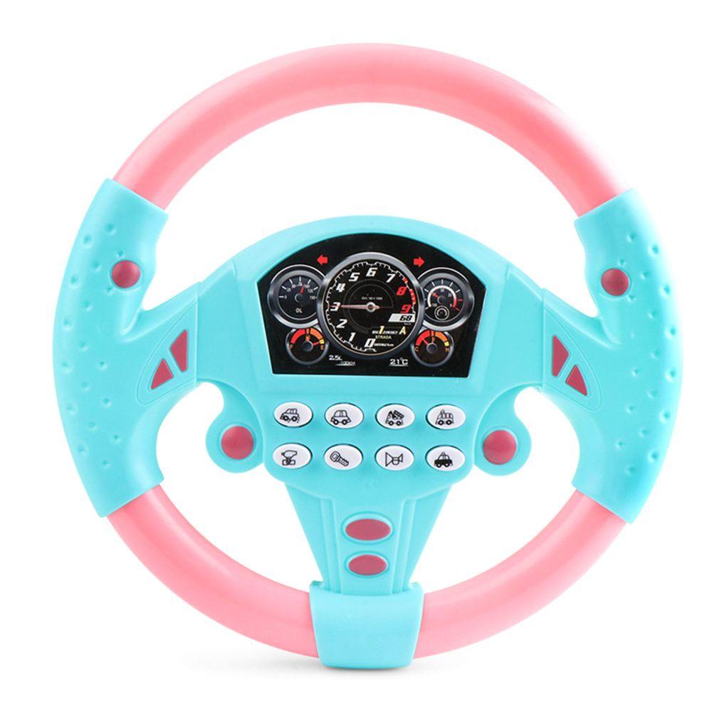 Vô Lăng Lái Xe Có Đèn Và Nhạc Giáo Dục Sớm Cho Bé LAYOR1
