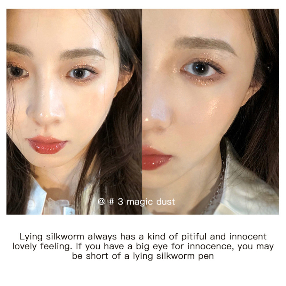 [Hàng mới về] Phấn mắt dạng bút 8 màu ngọc trai lấp lánh lâu trôi không thấm nước chống nhòe kk | BigBuy360 - bigbuy360.vn