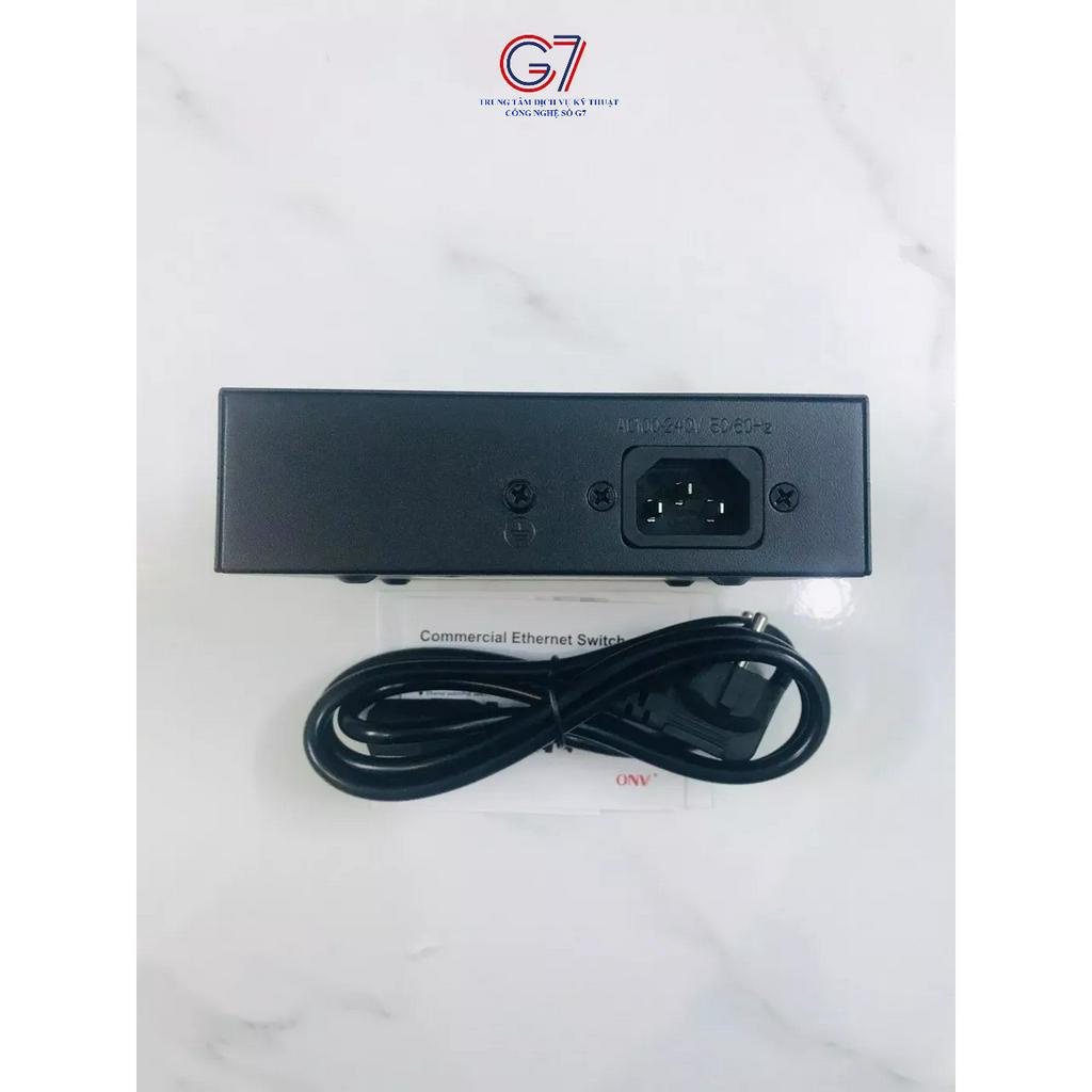 Switch Poe 4 port ONV H1064PLS 10/100M 6-port AI PoE switch