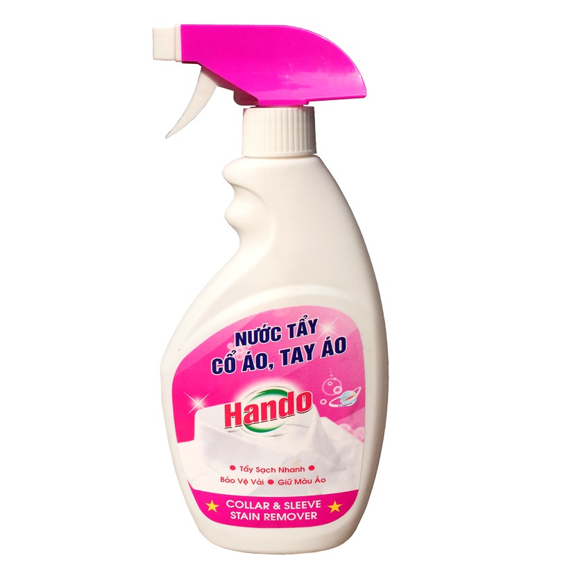 Nuớc tẩy vết bẩn cổ và tay áo Hando 500ml