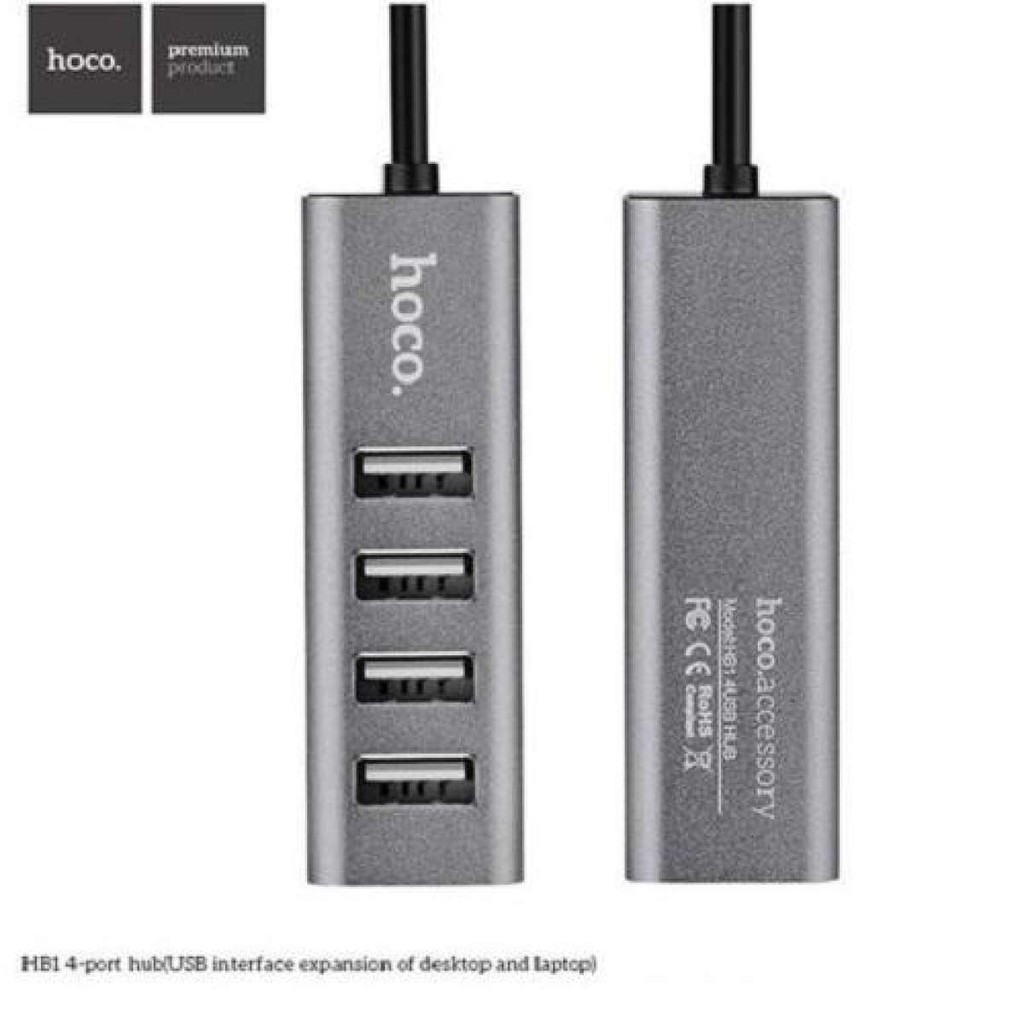 Hub Hoco Hb1 4 Cổng Usb Chính Hãng