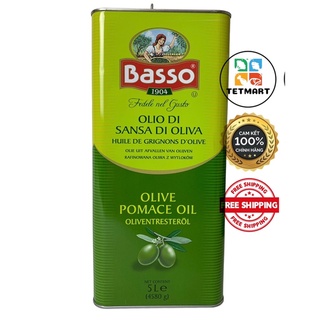 Dầu oliu pomance Basso 5L nhập khẩu Hàng EUfood chính hãng