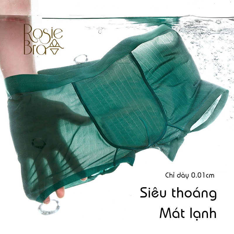 Sịp đùi- Quần Lót Nam Boxer Băng Lụa Kháng Khuẩn Siêu Thoáng Khí K118