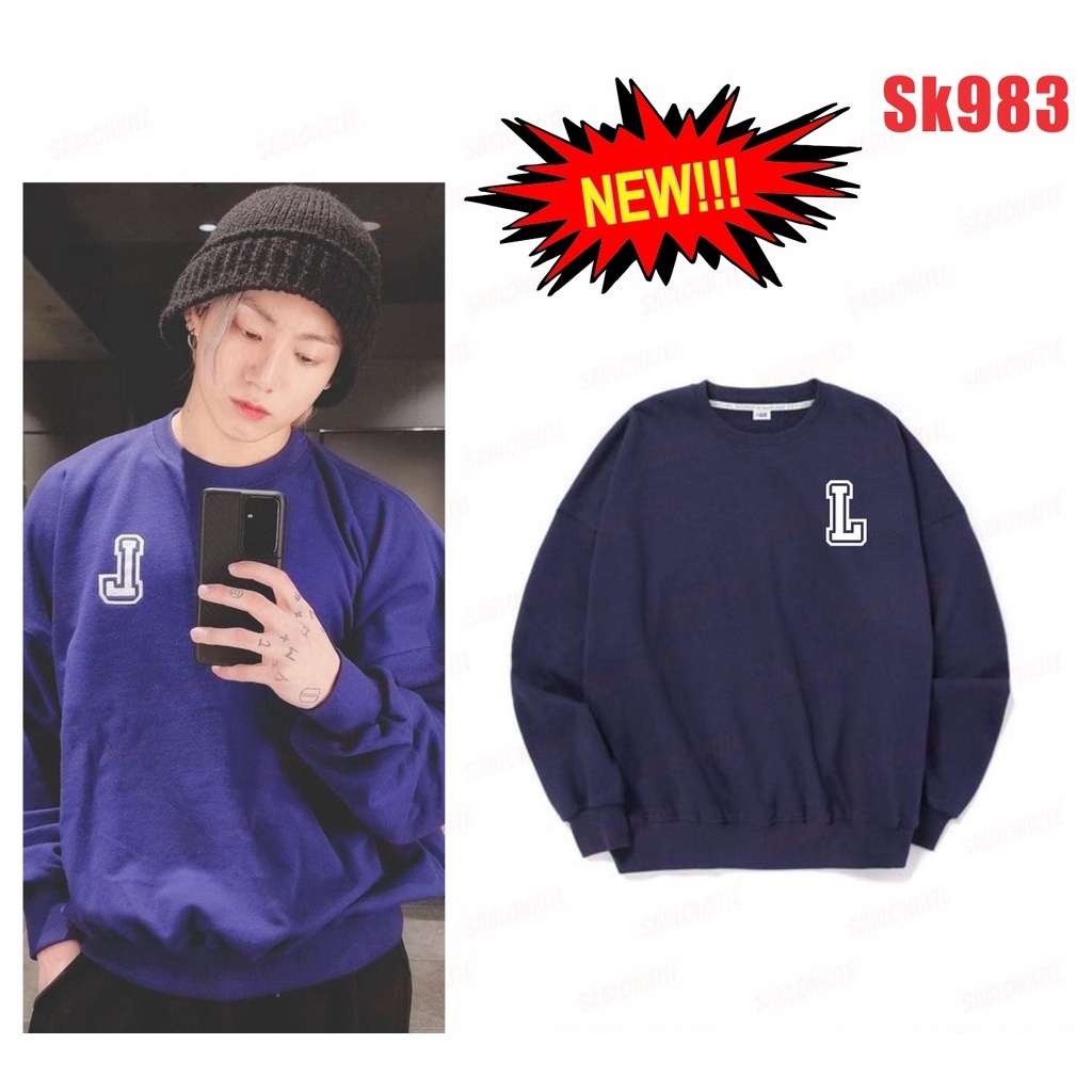 Áo Khoác HOODIE In LOGO Thành Viên Nhóm BTS JEON JUNGKOOK L SK983