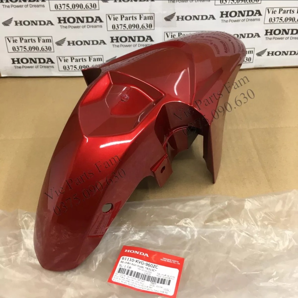 Dè trước Air Blade 110 VN đời 2008 - 2009 - 2010 zin HONDA / Chắn bùn trước AB Việt Nam