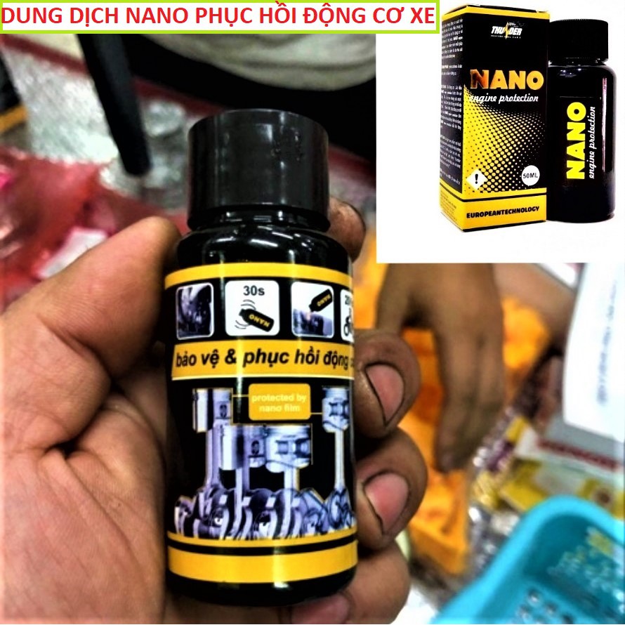 DUNG DỊCH NANO PHỤC HỒI ĐỘNG CƠ XE MÁY , ĐỒ CHƠI XE MÁY