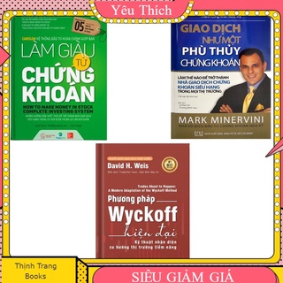 Phiên Bản Combo Làm Giàu Từ Chứng Khoán + Phù Thủy Chứng Khoán + Phương Pháp Wyckoff Hiện Đại