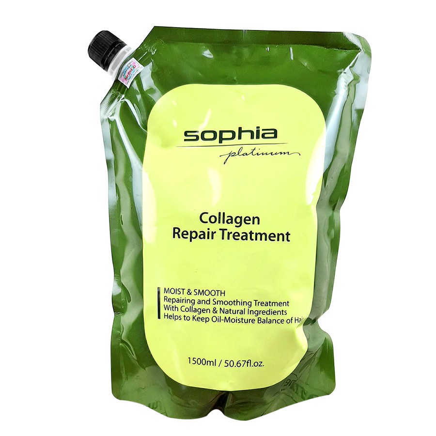 Hấp phục hồi thảo dược Collagen Sophia Repair Treatment 1500ml