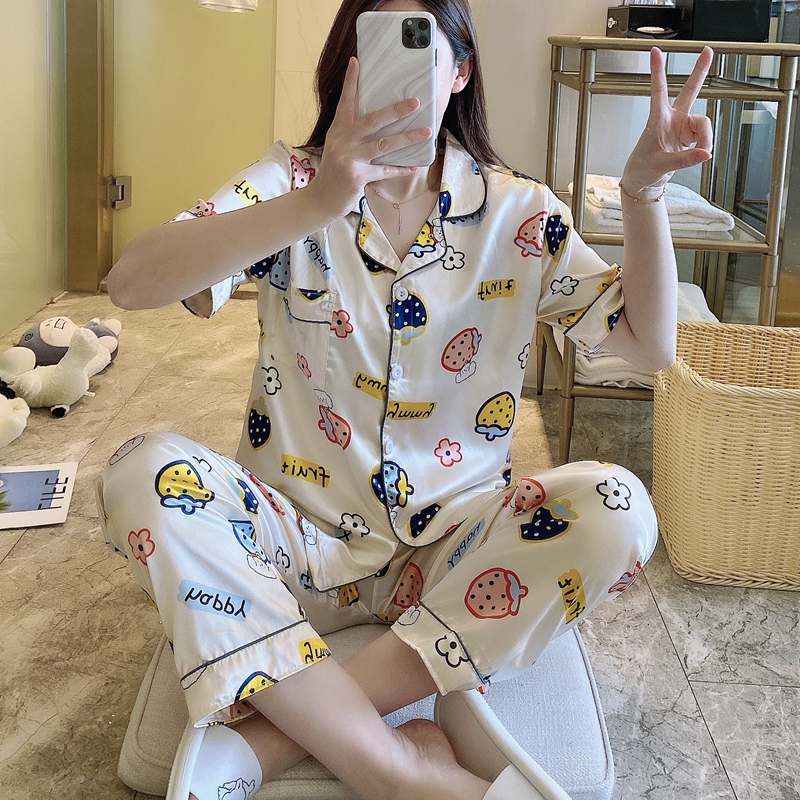 Set Đồ Ngủ Lụa Thời Trang Dành Cho Nữ | BigBuy360 - bigbuy360.vn