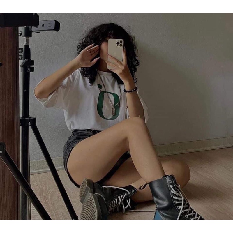 Áo thun tay lỡ chữ Ơ TC6