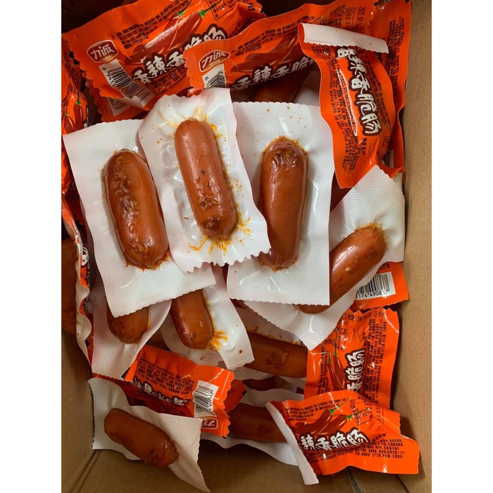 XÚC XÍCH CAY ĂN LÀ NGHỀN