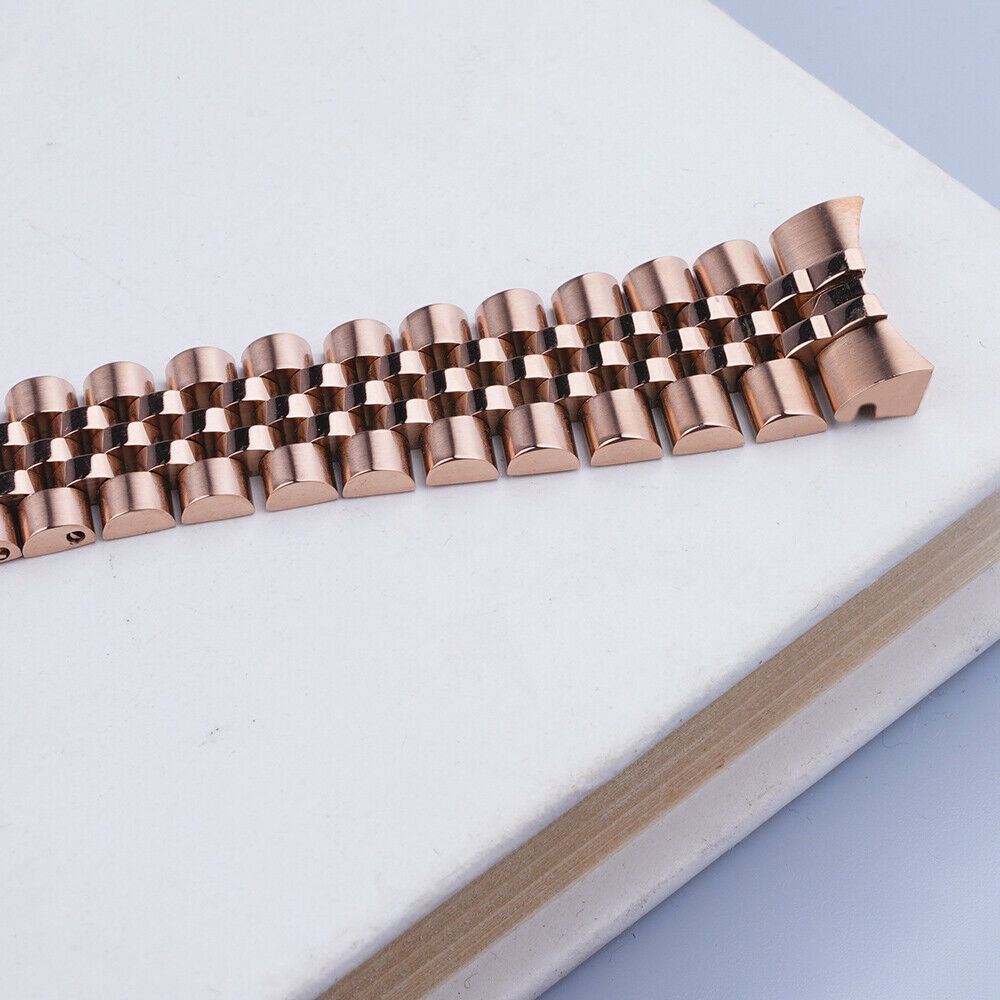 Dây Đồng Hồ 20mm Màu Vàng Hồng Cho rolex GMT Master II