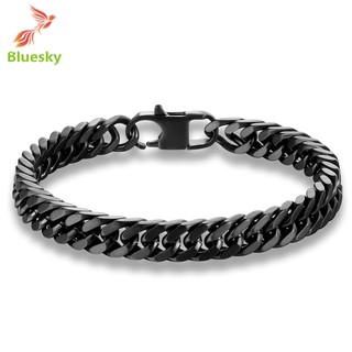 Vòng tay titan dạng dây xích cổ điển cho nam