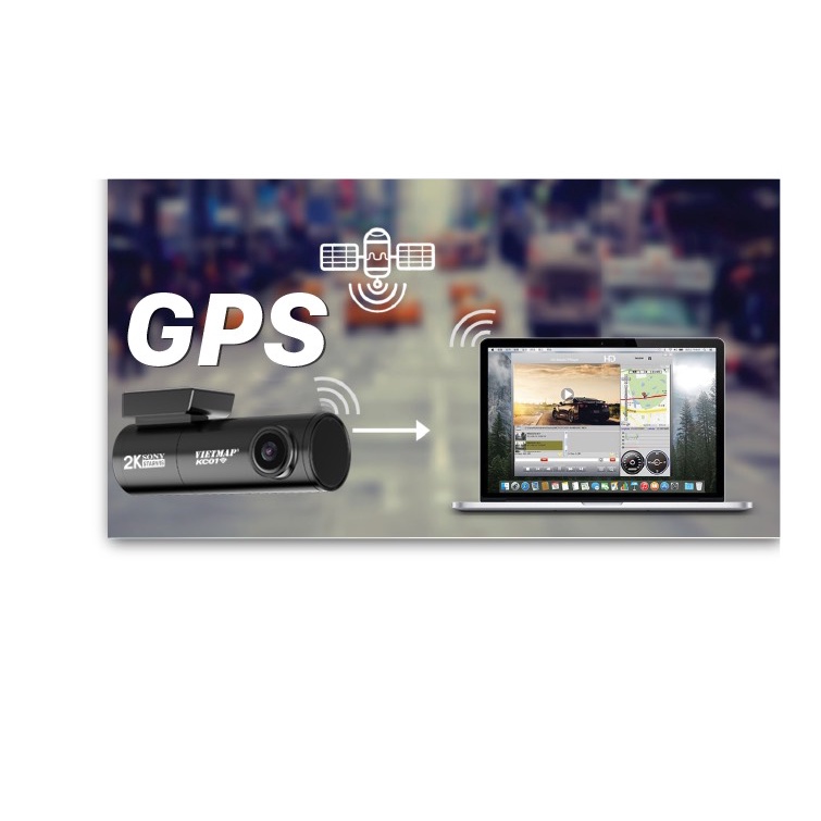 VIETMAP KC01-camera hành trình trước sau, Kết Nối Wifi-quay phim, cam sau full HD Tặng Thẻ Nhớ 32gb Chính hãng | BigBuy360 - bigbuy360.vn