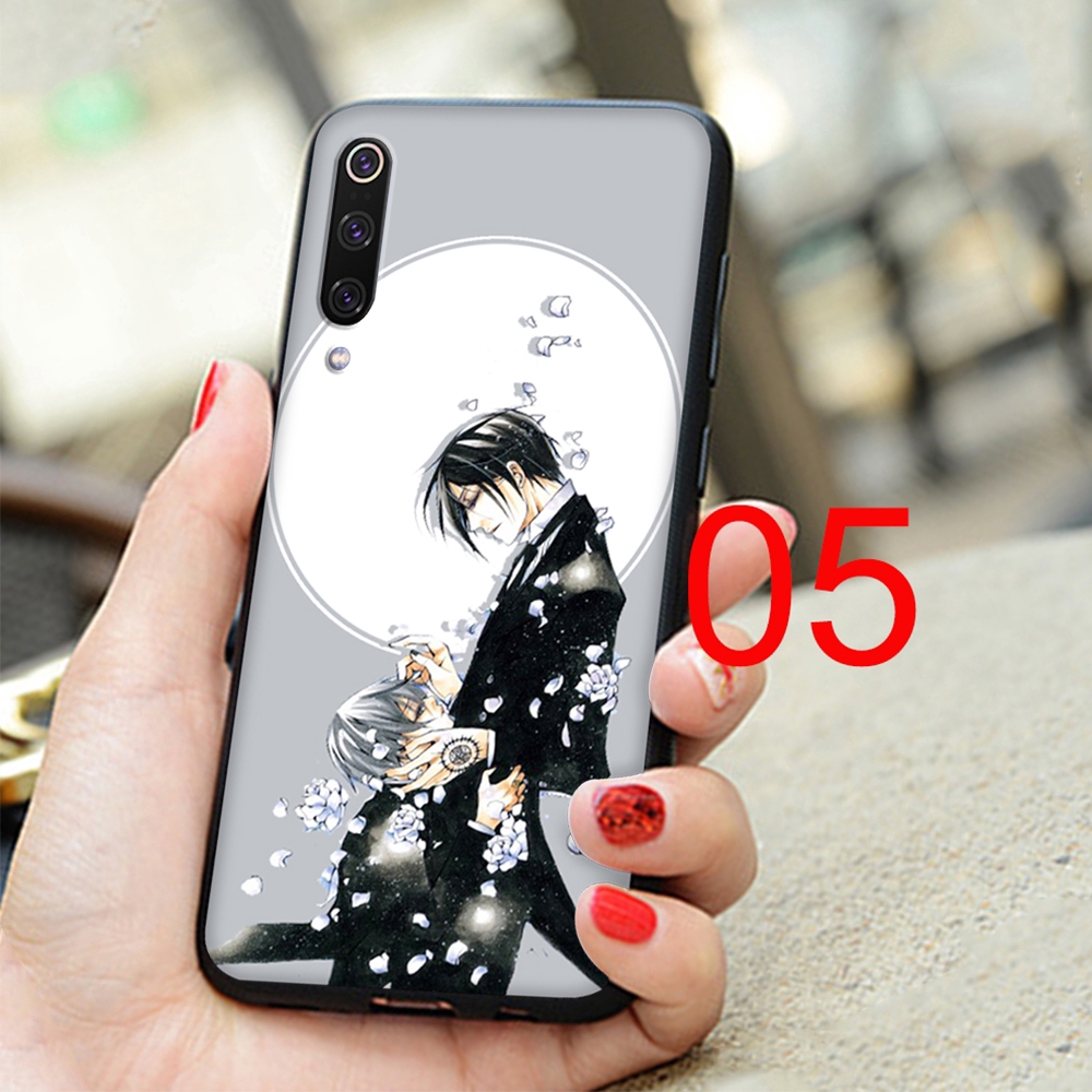 Ốp lưng Hắc Quản gia nhiều mẫu mã cho điện thoại Xiaomi Mi6 Mi8 Mi9 SE Mi 5X 6X A1 A2 Lite MAX 3 Pocophone F1