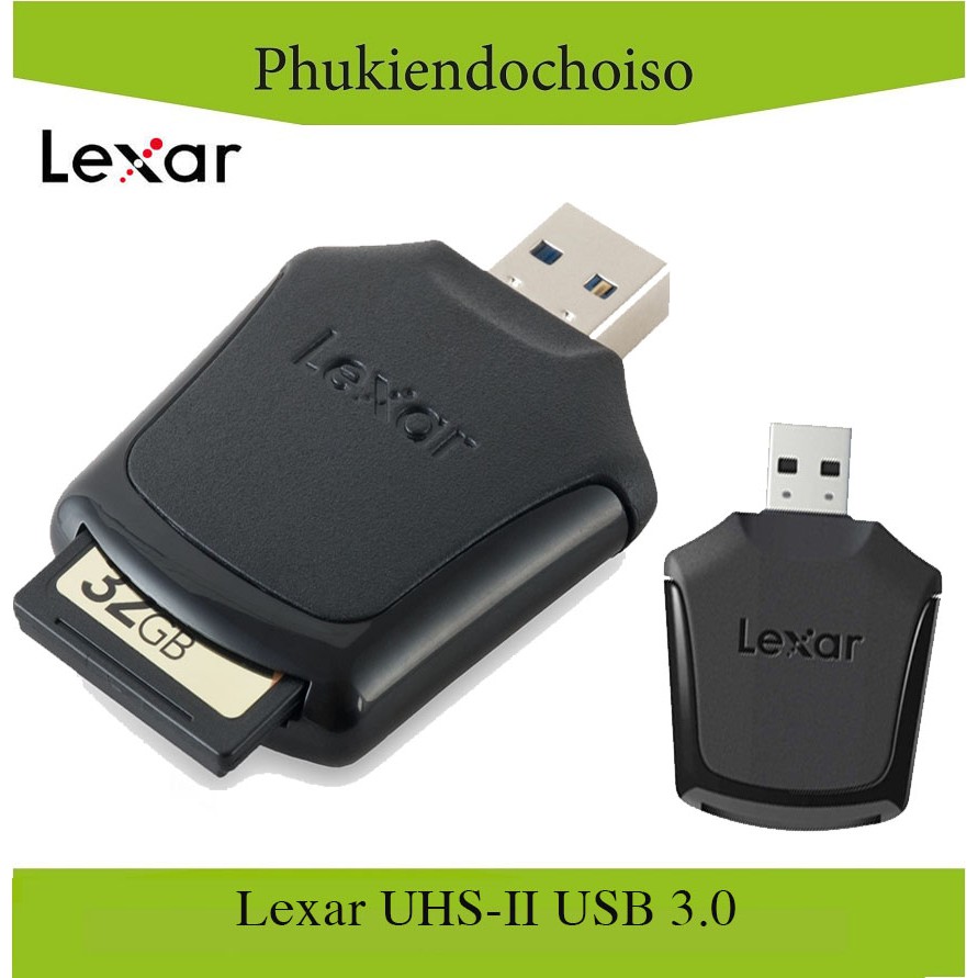 Đầu đọc thẻ SD Lexar UHS-II USB 3.0