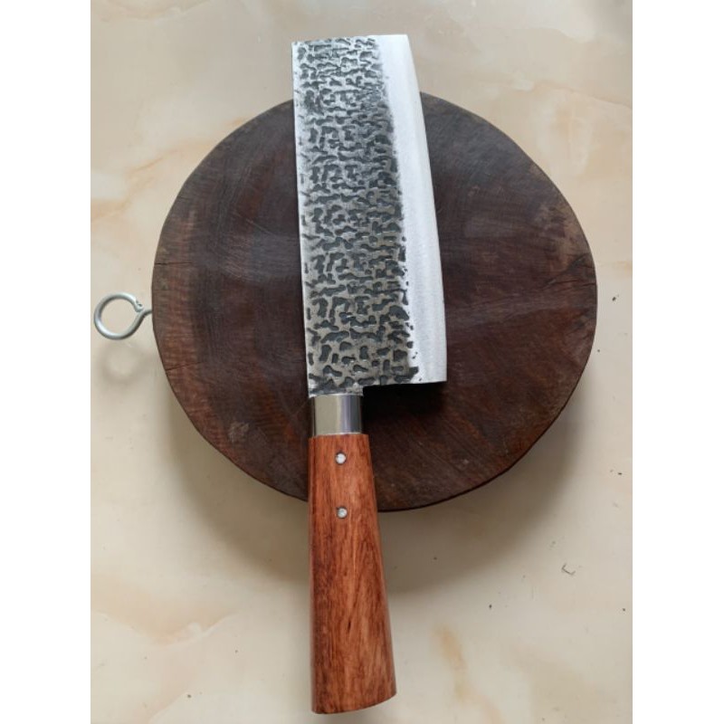 Bộ dao thép nhíp liên xô cán gỗ Hương đỏ