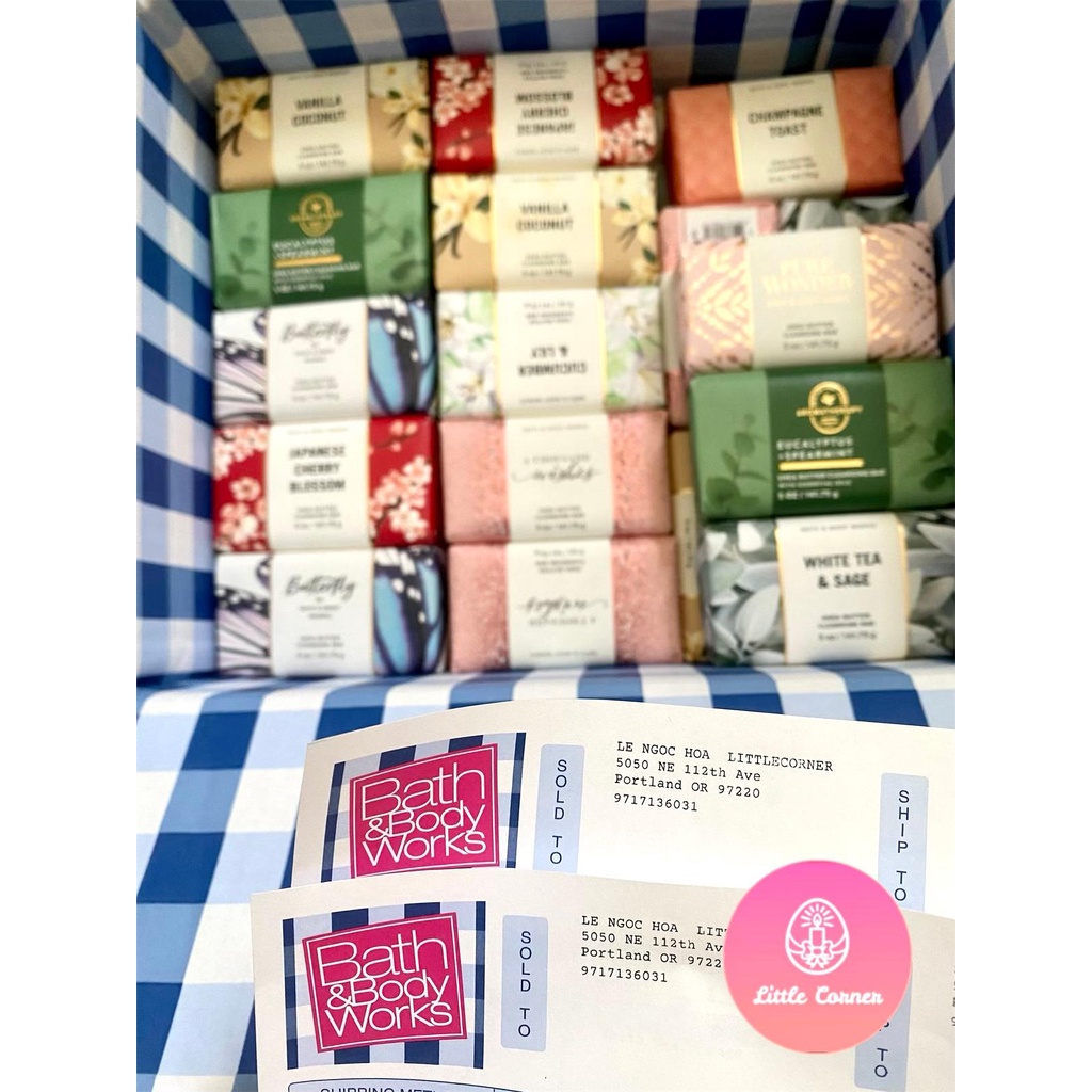 Xà phòng thơm Bar Soap BATH AND BODY WORKS (BBW) — 141g