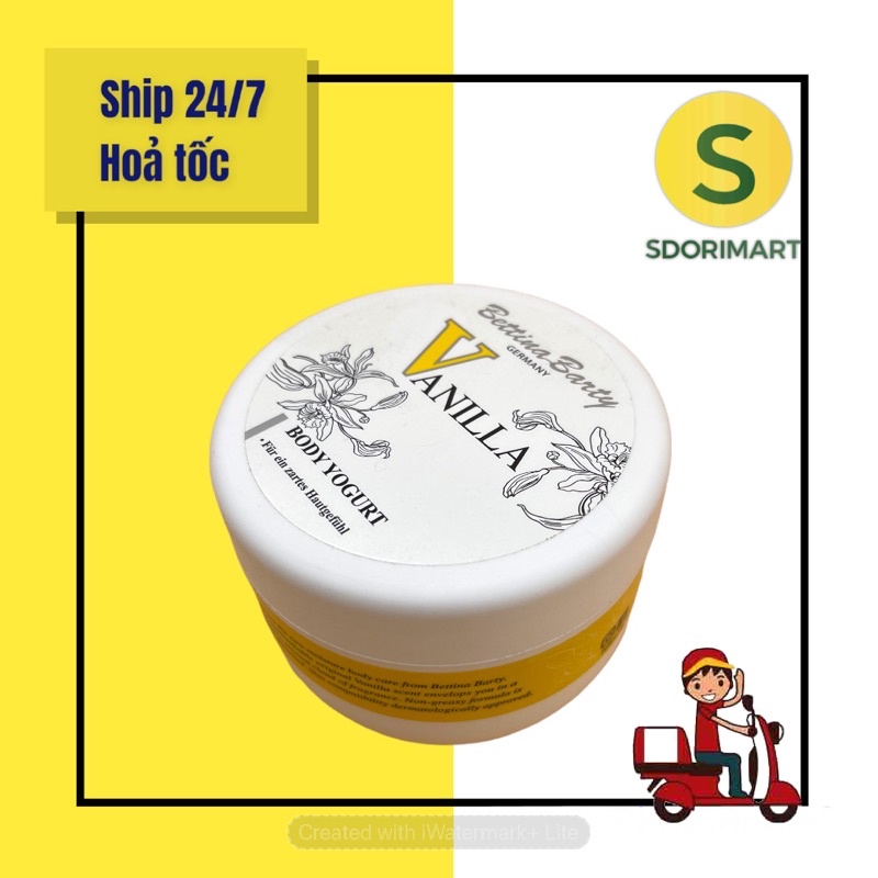 Kem Dưỡng thể Bettina Vanilla Yogurt Đức